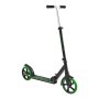 VEVOR Kick Scooter for Kids Ages 8+, Teens & Adults, 2-Wheel Toddler Scooter with Adjustable Height Handlebar, Wide Anti-Slip Deck, Foldable Lightweight for Boys & Girls up to 99.8 kg, Black + Green