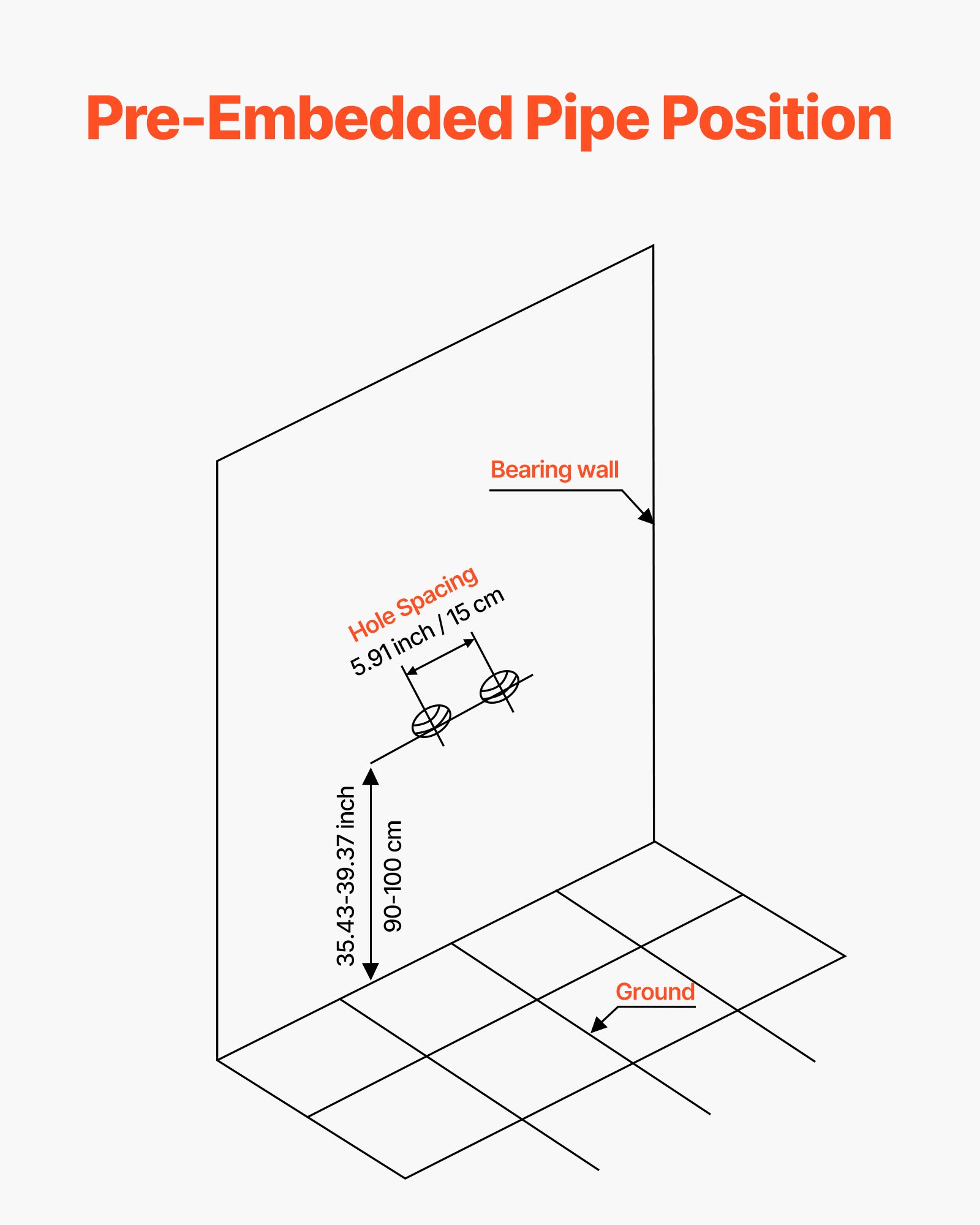 Bateria prysznicowa VEVOR z termostatem prysznicowym i blokadą bezpieczeństwa 38°C, zawór do baterii prysznicowej, bateria wannowa (2 otwory), zawory regulujące temperaturę do łazienki, kampera, hotelu, chromu i srebra
