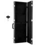VEVOR Electric Guitar Hard Case, 1050 MM, Rectangle Wooden Hard-Shell Protective Carrying Case, with Lock Latch, Padding, Accessory Compartment, Key, for 39 Inch Tele/ST Electric Guitars, Black