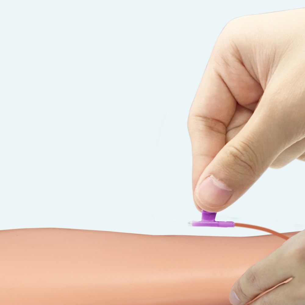 VEVOR Zestaw do Flebotomii, Trening Dożylny Dożylny, Zestaw do ćwiczeń z Wysoką Symulacją Iv z Torbą Transportową, Praktyka I Doskonałe Umiejętności Iv, Dla Studentów Pielęgniarek I Profesjonalistów