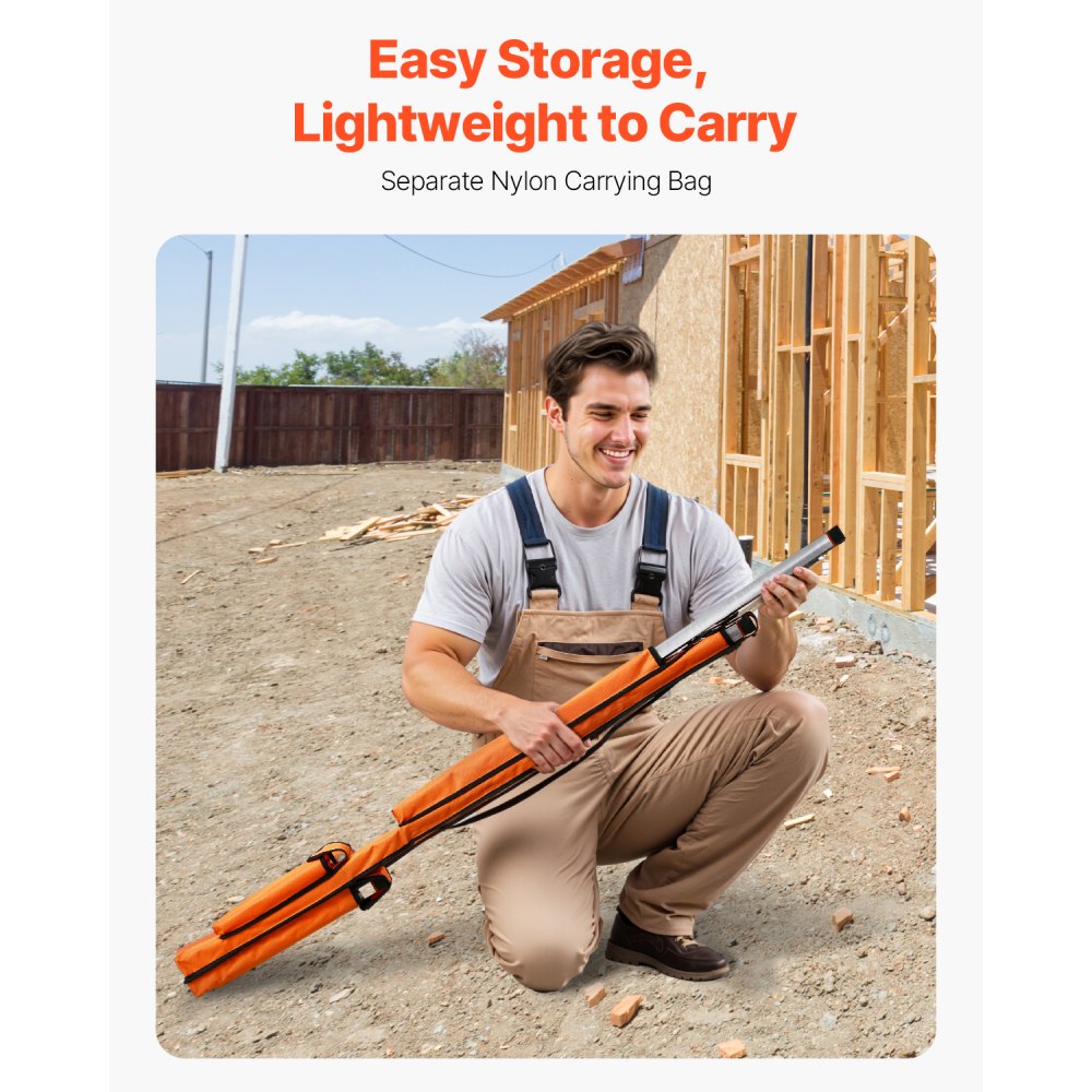 Zestaw poziomic Torpedo VEVOR, 4 elementy, 120/60/40/25 cm, wszystkie magnetyczne poziomice, linijka bąbelkowa 45/90/180 stopni, magnetyczne narzędzie do poziomowania wykonane ze stopu aluminium