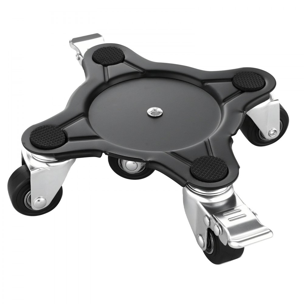 Przenośnik meblowy VEVOR, 158 x 158 x 65 mm, maks. ładowność 544 kg, wytrzymały transporter mebli z 5 kołami obrotowymi o 360°, zestaw narzędzi do podnoszenia i przenoszenia mebli: sprzętu AGD, sofy, lodówki, pralki