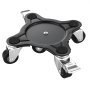 VEVOR Furniture Trolley, 158x158x65mm, max. load capacity 544kg, heavy-duty furniture transporter with 5x 360° swivel wheels, furniture lifting and pushing tool set for household appliances, sofa, refrigerator, washing machine