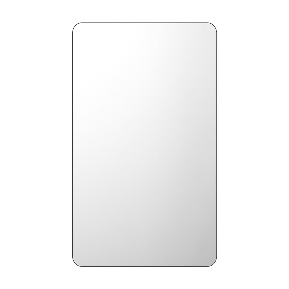 Szafka na leki z lustrem VEVOR (406 x 128 x 610 mm) do łazienki z drzwiami lustrzanymi i regulowanymi szklanymi półkami, do zabudowy i montażu na ścianie, aluminiowa rama, szafka łazienkowa