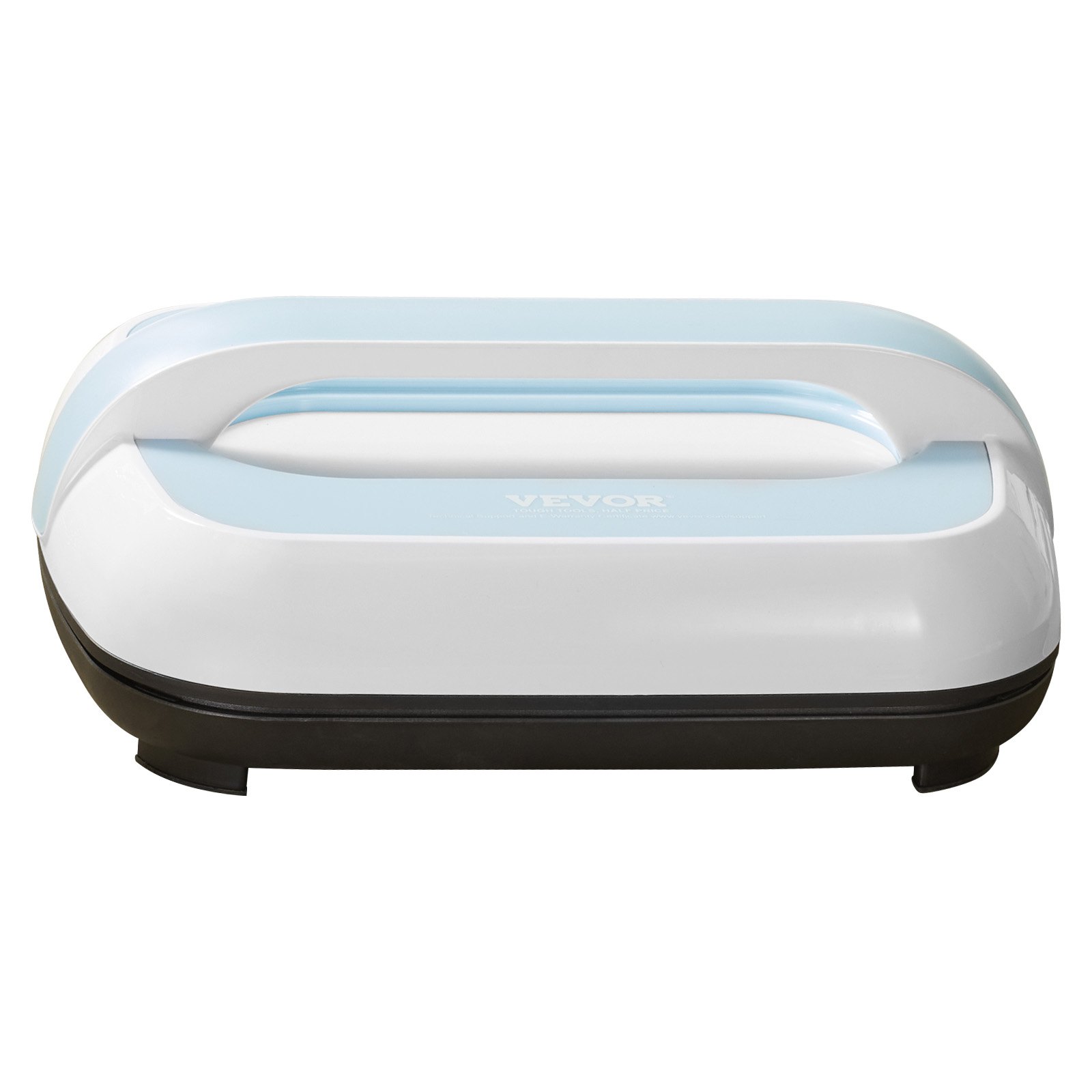 Prasa termiczna VEVOR Mini prasa ploterowa, prasa termiczna do nadruku na koszulkach, moc 770 W, z automatycznym wyłączaniem, zabezpieczeniem przed przegrzaniem i ustawieniem czasu, prasa do torebek na kapelusze (biała + niebieska)