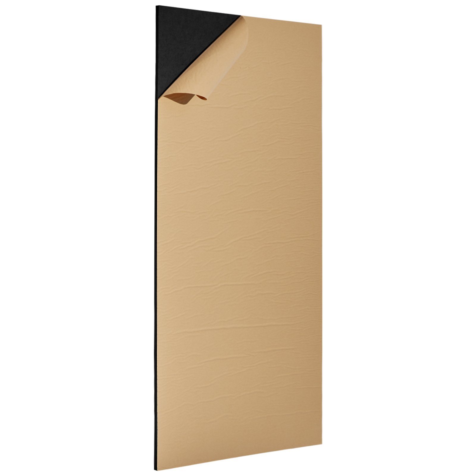 VEVOR 5-pak paneli akustycznych z taśmą samoprzylepną, 1200x600x10 mm, dźwiękochłonne panele piankowe, akustyczne panele ścienne z włókna poliestrowego, do domu, studia, biura, kina, czarne