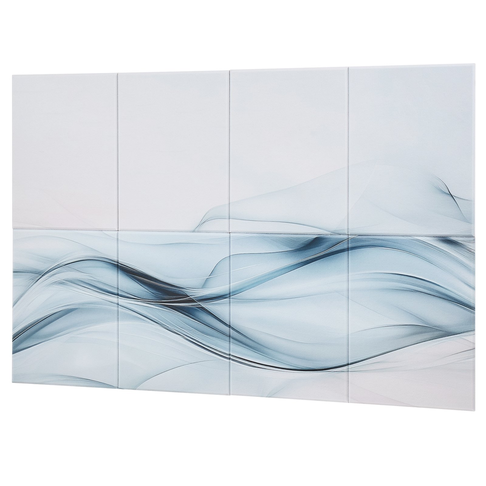 VEVOR 8-pack acoustic panels, 1200x800x10mm, acoustic wall panels, self-adhesive, sound-absorbing & sound-dampening panels for home, office, studio, playroom, theater, silk motif