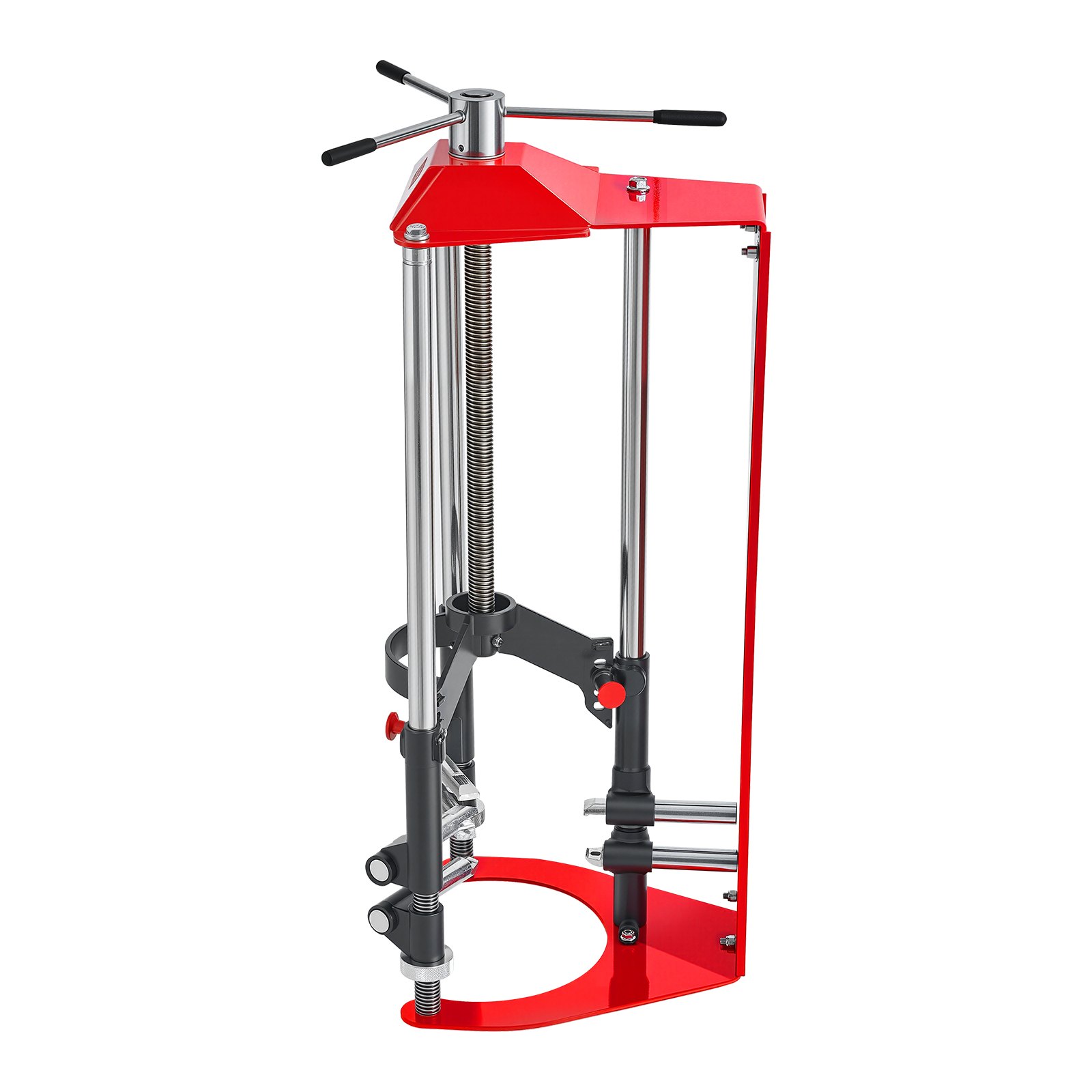 VEVOR strut compressor, 4-stage adjustment, strut compressor with versatile mounting options and multi-purpose hook for compressing coil springs up to 1360 kg, suitable for SUVs and trucks