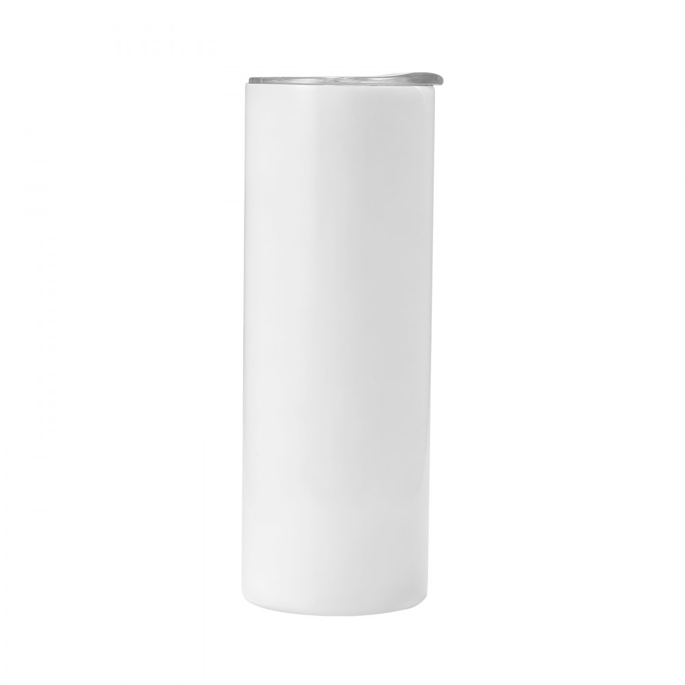 Kubki sublimacyjne VEVOR, 4 szt. (591 ml), kubki sublimacyjne ze stali nierdzewnej z pokrywkami i słomkami, izolowane, dwuścienne, gotowe do samodzielnego wykonania prezentów