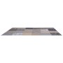 Płytki dywanowe VEVOR 508 x 508 mm x 6 mm, opakowanie 24 szt., samoprzylepna wykładzina dywanowa 9 m², wykładzina dywanowa, łatwa wymiana DIY do salonu i biura, wielokolorowe