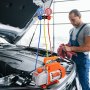 Pompa próżniowa VEVOR 100 l/min, jednostopniowa, 220 V/50 Hz, 1440 obr./min, 800–4000 PSI (55–276 barów), pojemność oleju 250 ml, zestaw manometrów do kolektora próżniowego do klimatyzacji i samochodowych układów chłodzenia