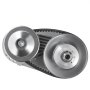 VEVOR drive clutch for 2-8 HP engines, 2000 rpm, high-strength drive clutch with asymmetrically designed wheels and robust rubber belt, clutch with complete accessories, for various engines