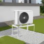 VEVOR Stojak podłogowy do klimatyzatora, antywibracyjny mini stojak dzielony do klimatyzatorów bezkanałowych z pompą ciepła o mocy 9000–24000 BTU, uchwyt podstawy klimatyzatora do montażu na podłodze o maksymalnym udźwigu 200 kg