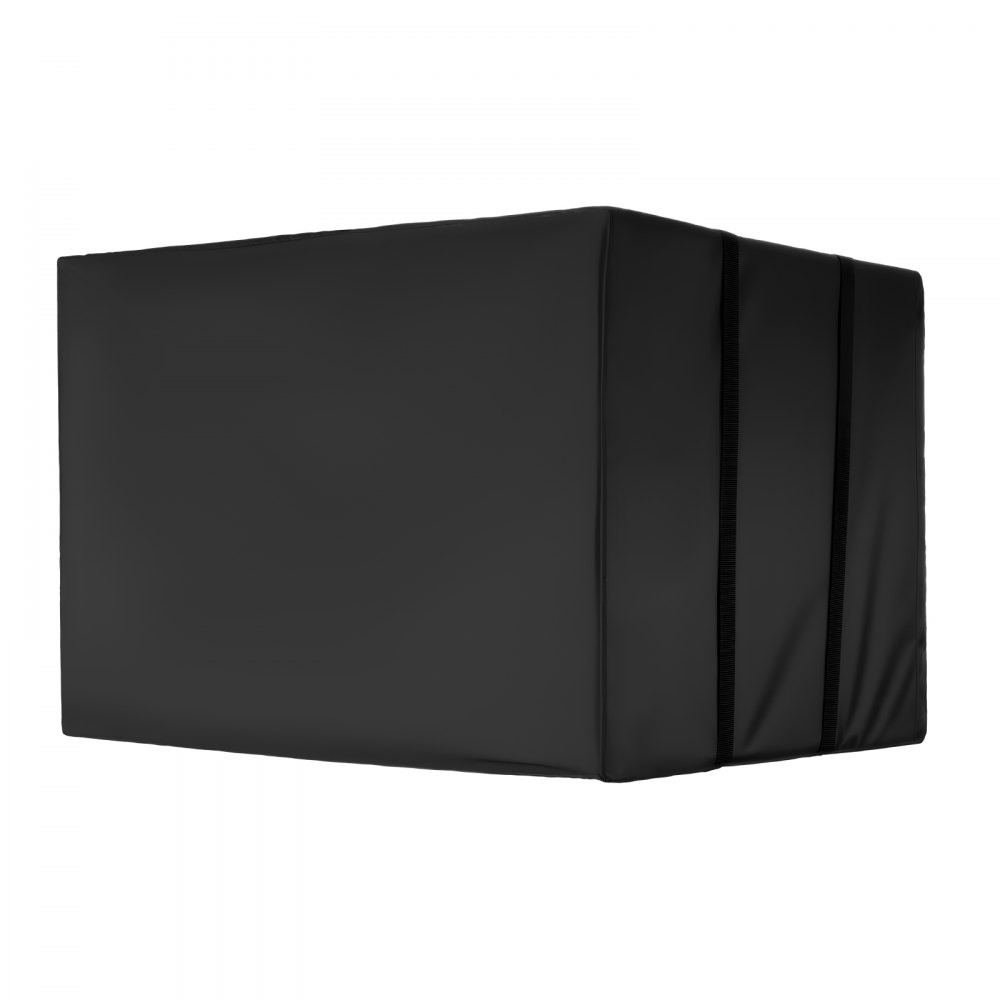 Pokrowiec na klimatyzator VEVOR, 530 x 400 x 380 mm, pokrowiec na jednostkę zewnętrzną, dwuwarstwowa wodoodporna tkanina poliestrowa, regulowany pasek na ramię, uniwersalny rozmiar do użytku na zewnątrz