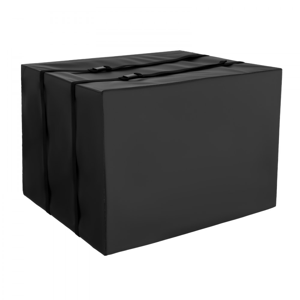 Pokrowiec na klimatyzator VEVOR, 530 x 400 x 380 mm, pokrowiec na jednostkę zewnętrzną, dwuwarstwowa wodoodporna tkanina poliestrowa, regulowany pasek na ramię, uniwersalny rozmiar do użytku na zewnątrz