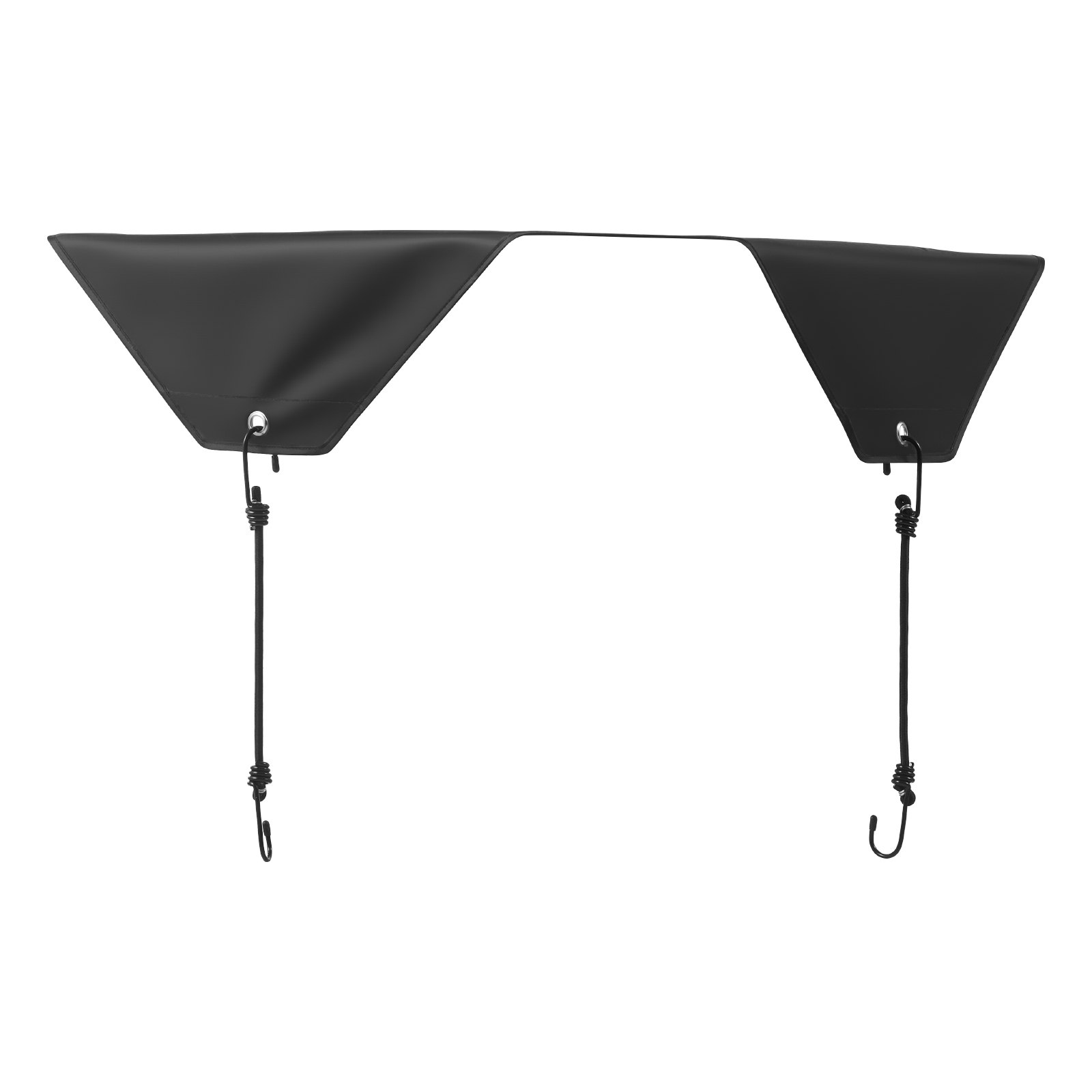 Pokrowiec na klimatyzator zewnętrzny VEVOR, 710 x 710 mm, pokrowiec na klimatyzator, tkanina 100% poliester, pokrowiec ochronny, przeciwdeszczowy, do użytku na zewnątrz, całoroczny, czarny