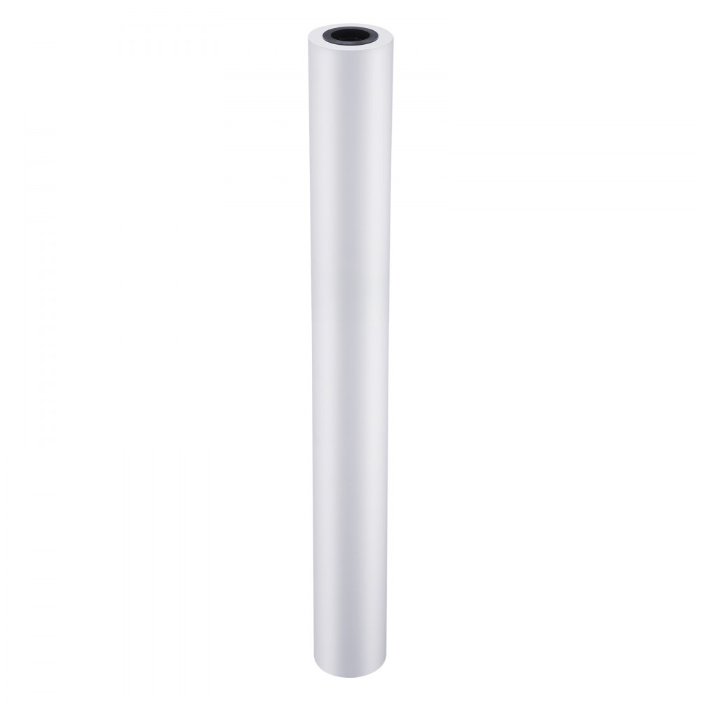 Papier do plotera wielkoformatowego VEVOR 45,7 m x 915 mm 4 rolki CAD Bond Rolls z rdzeniem 50,8 mm, rolki rysunkowe do rysunków CAD, planów technicznych, map GIS i projektów architektonicznych, białe