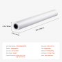 Papier do plotera wielkoformatowego VEVOR 45,7 m x 915 mm 4 rolki CAD Bond Rolls z rdzeniem 50,8 mm, rolki rysunkowe do rysunków CAD, planów technicznych, map GIS i projektów architektonicznych, białe