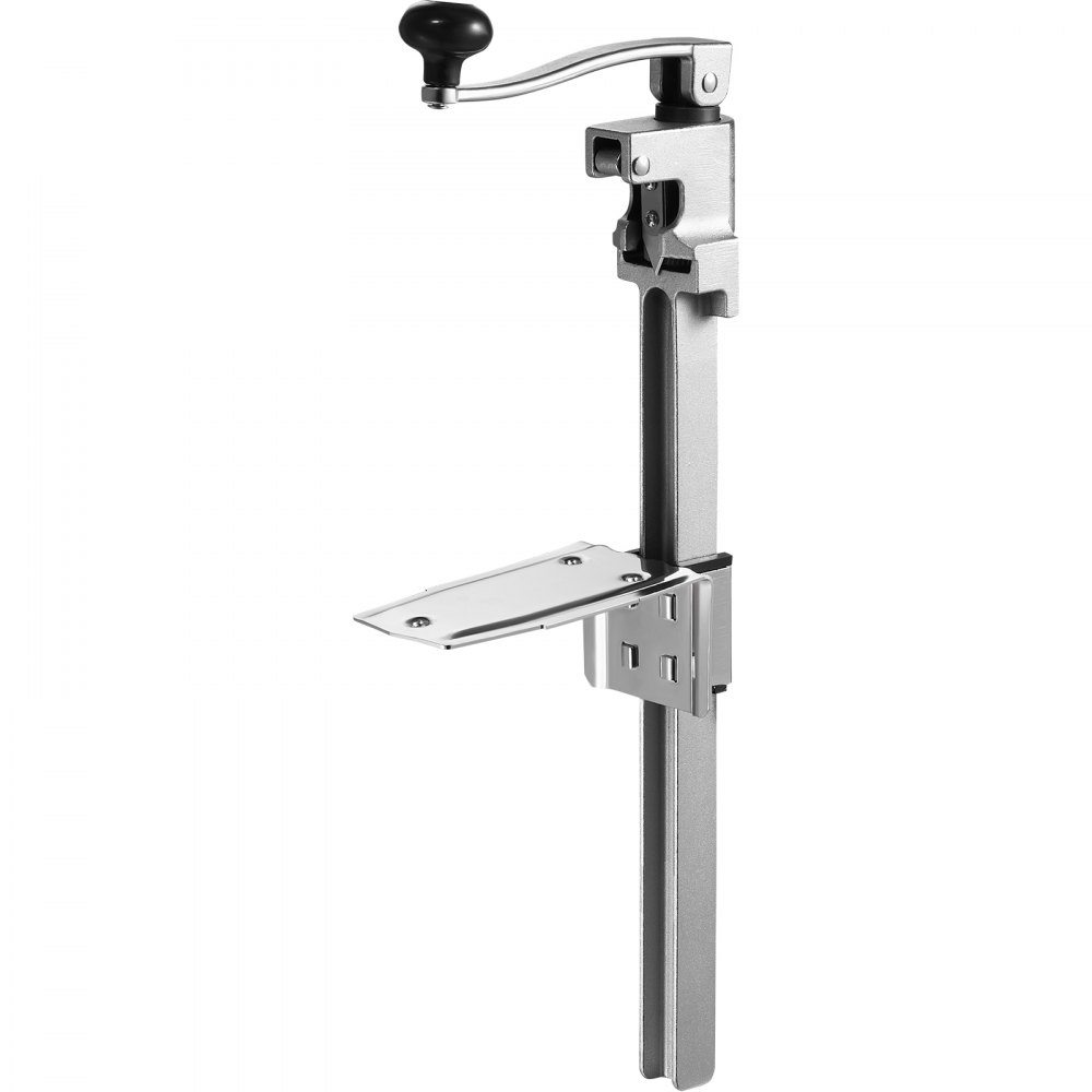 Otwieracz do puszek VEVOR ręczny, otwieracz do puszek dla gastronomii, komercyjny otwieracz do puszek z podstawą, otwieracz stołowy z regulacją wysokości do puszek o wysokości do 40 cm, do restauracji, hoteli itp.