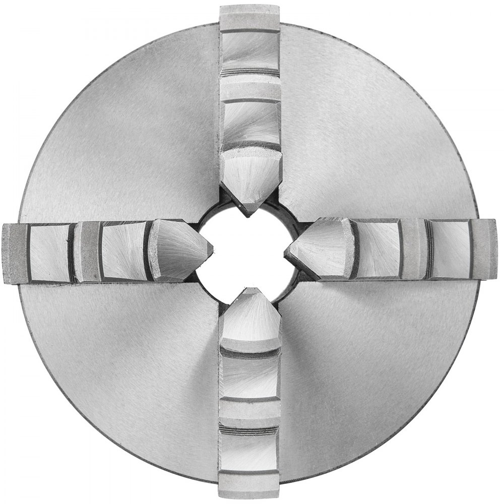 Uchwyt tokarski VEVOR 125mm 4-szczękowy, samocentrujący, uchwyt 0,07mm