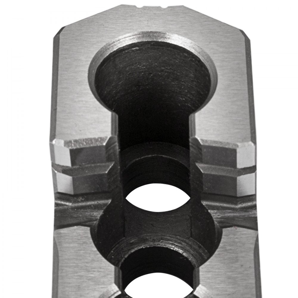 Szczęki tokarskie do 3-szczękowego uchwytu tokarskiego 20CrMnTi 6 cali 1,5 mm x 60 ° rozstaw otworów 20 mm