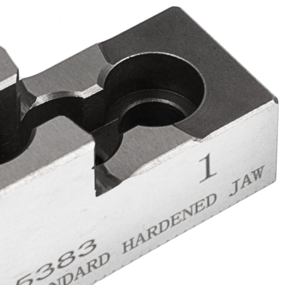 Szczęki tokarskie do 3-szczękowego uchwytu tokarskiego 20CrMnTi 6 cali 1,5 mm x 60 ° rozstaw otworów 20 mm