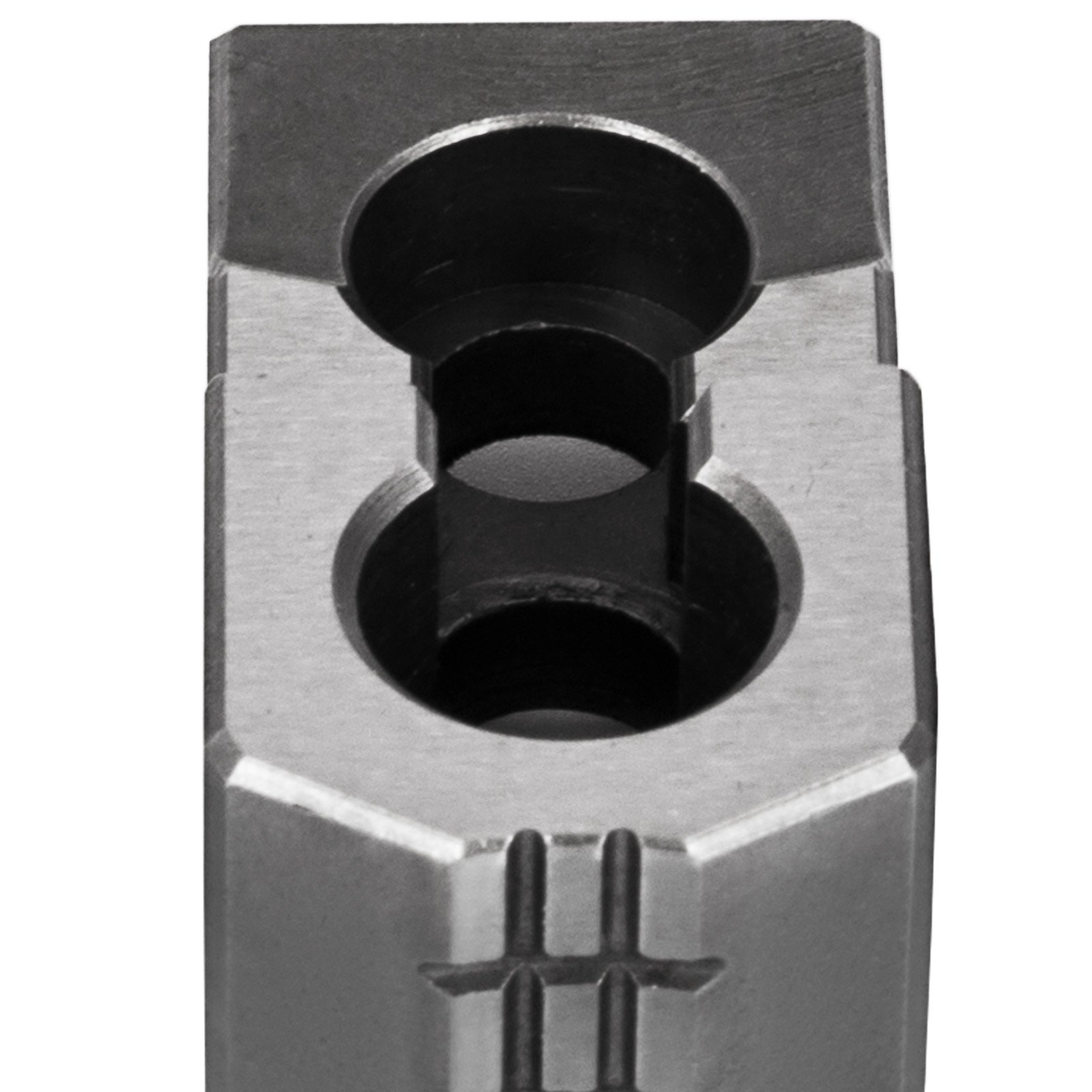 Szczęki tokarskie do 3-szczękowego uchwytu tokarskiego 20CrMnTi 6 cali 1,5 mm x 60 ° rozstaw otworów 20 mm