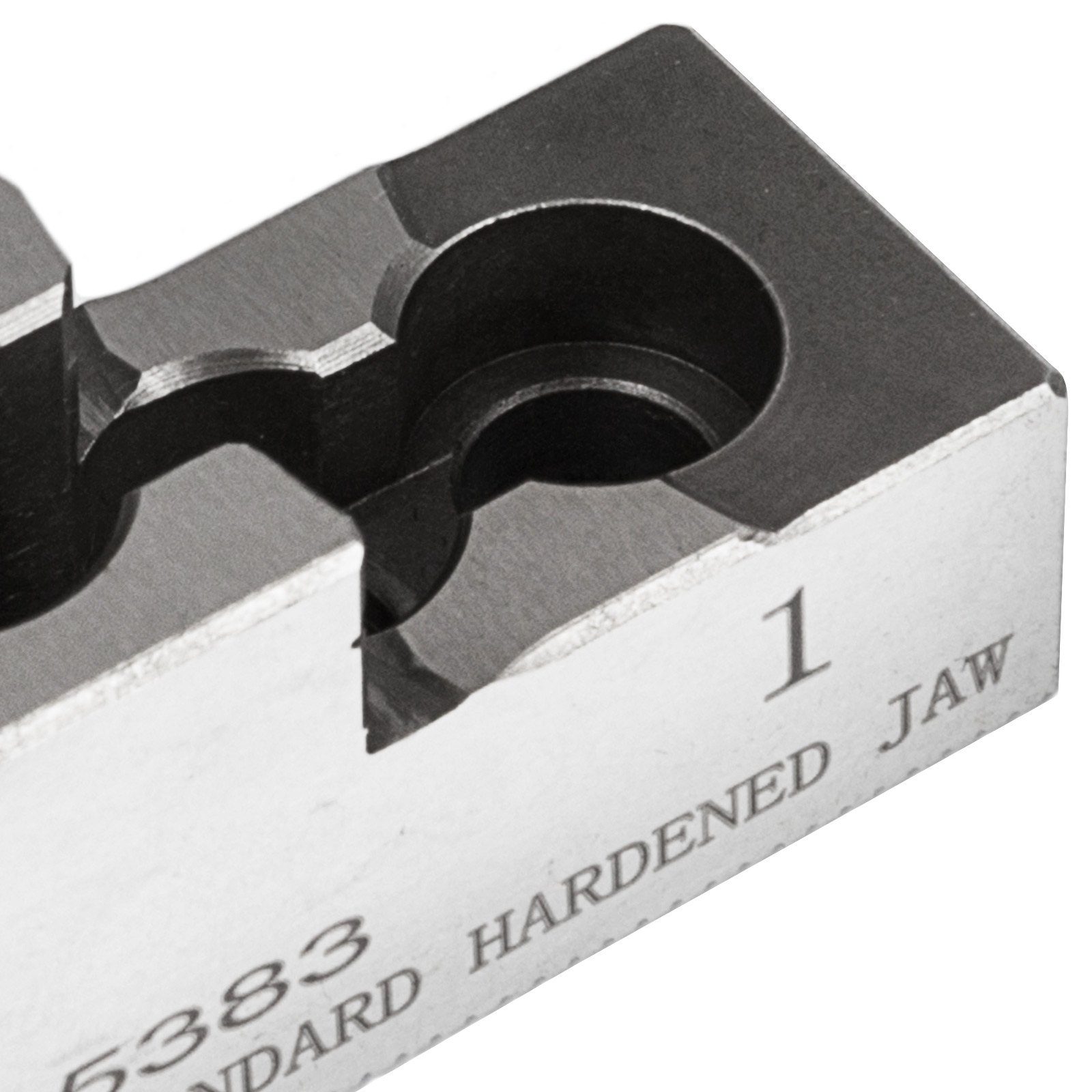 Szczęki tokarskie do 3-szczękowego uchwytu tokarskiego 20CrMnTi 6 cali 1,5 mm x 60 ° rozstaw otworów 20 mm