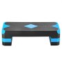 VEVOR Aerobic Stepper, Height-Adjustable Training Board (10.16-20.32 cm), Stepper Fitness with 250 kg Load Capacity, Non-Slip Surface Bench for Home Gym, Cardio Strength Training, Blue