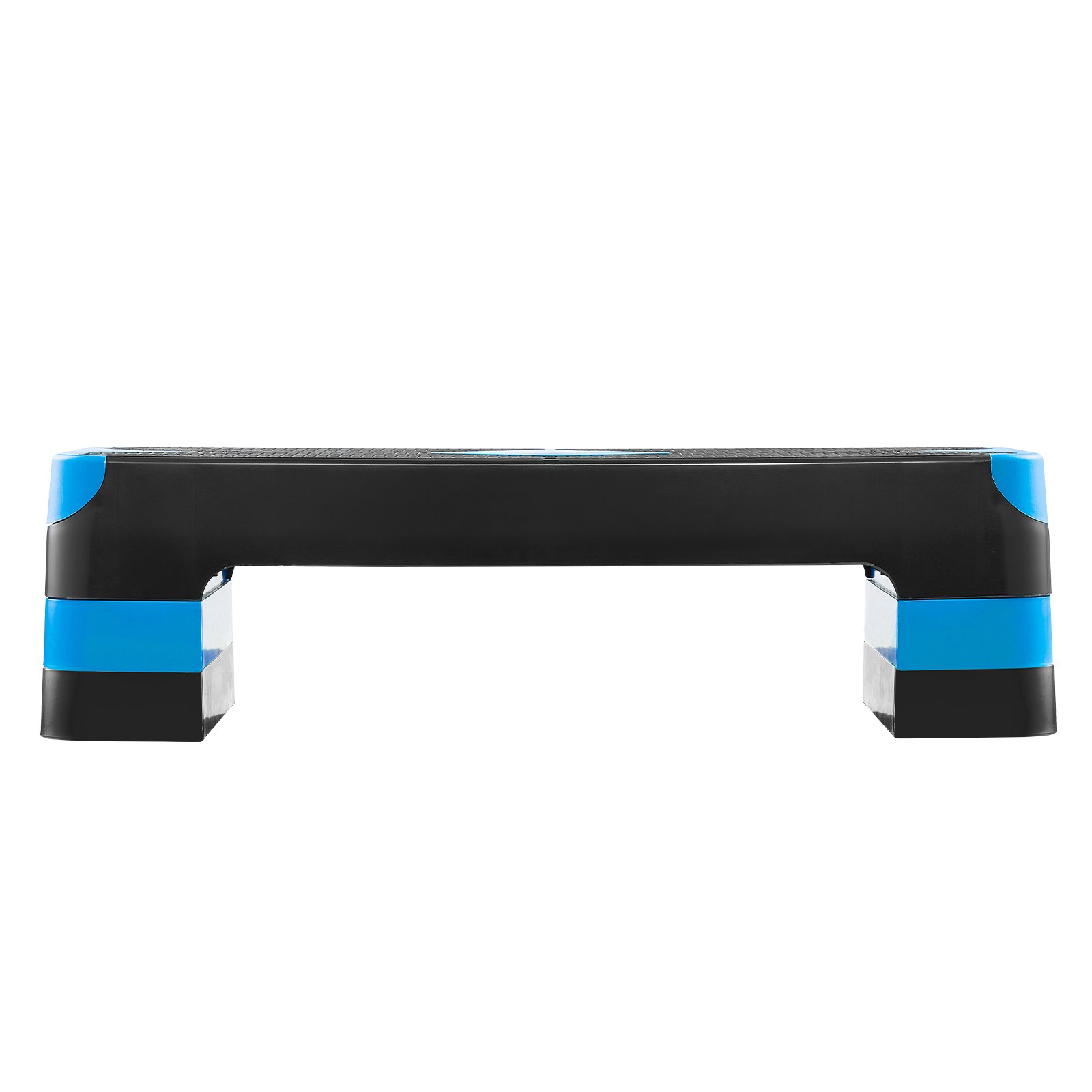 VEVOR Step do aerobiku, regulowana wysokość deski treningowej (10,16-20,32 cm), Stepper Fitness o udźwigu 250 kg, powierzchnia antypoślizgowa, ławka do ćwiczeń w domu, cardio, siłowych, niebieski