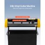 Maszyna do cięcia winylu VEVOR, ploter tnący z maks. podajnikiem papieru 870 mm, automatyczna drukarka ekranowa LCD do cięcia konturowego z podstawą o regulowanej mocy i prędkości