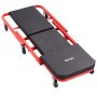VEVOR 1010mm 2-in-1 Folding Mechanic Creeper, Z Creeper Seat & Under Car Garage Roller, 204 kg Rolling Creeper Stool with 6 Swivel Casters, Padded Headrest for Auto Repair