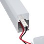 VEVOR Lampa garażowa LED Hexagon 248 W 29 760 lm 6500 K Montaż sufitowy Idealna do siłowni, salonów fryzjerskich, wystawowych i sklepów, Elastyczna konstrukcja z zatrzaskowym połączeniem, Wytrzymały PC