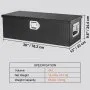 Skrzynia narzędziowa VEVOR 762 x 330 x 244 mm do skrzyni ładunkowej samochodu ciężarowego, zamykana, pojemność 64 l, skrzynia narzędziowa, udźwig 30 kg, organizer do skrzynek narzędziowych do kamperów, samochodów osobowych itp.