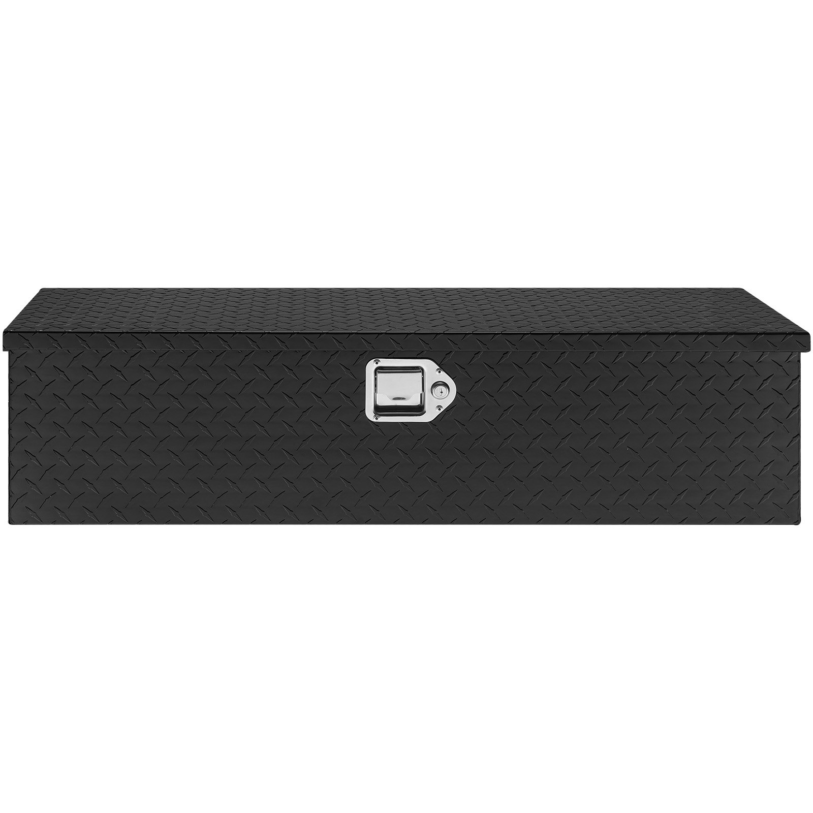 VEVOR 990 x 330 x 254 mm Skrzynia narzędziowa do samochodu ciężarowego, zamykana, 83 l, skrzynia narzędziowa, schowek, udźwig 39 kg, organizer do skrzynki narzędziowej do kampera, samochód, czarny