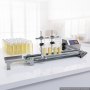 Automatyczna maszyna napełniająca VEVOR 10-500 g, dozownik cieczy z taśmociągiem, system napełniania napojów, kosmetyków, oleju i chemikaliów, obudowa ze stali nierdzewnej, waga cyfrowa, regulowana wysokość, z 4 dyszami i czujnikiem
