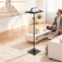Statyw pod projektor VEVOR, regulowana wysokość 72-157 cm, obrotowy w poziomie o 360°, wielofunkcyjny uchwyt do spotkań i filmów plenerowych, 30 x 40 x 157 cm