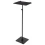 Statyw pod projektor VEVOR, regulowana wysokość 72-157 cm, obrotowy w poziomie o 360°, wielofunkcyjny uchwyt do spotkań i filmów plenerowych, 30 x 40 x 157 cm