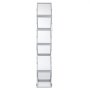 'VEVOR Literature Stand, 6 Pockets, Pop-Up Aluminum Magazine Stand, Lightweight Catalog Holder, Stand with Carrying Bag for Living Room, Hotel, Trade Fair, Exhibition, Office'
