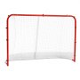 VEVOR Street Hockey Goal, Heavy-Duty Steel Street + Roller Hockey Nets, Durable Hockey Net for Indoor & Outdoor Use, Lightweight Portable Training, Easy Assembly for Backyard Park Garage, 183x122 cm