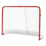 VEVOR Street Hockey Goal, Heavy-Duty Steel Street + Roller Hockey Nets, Durable Hockey Net for Indoor & Outdoor Use, Lightweight Portable Training, Easy Assembly for Backyard Park Garage, 183x122 cm