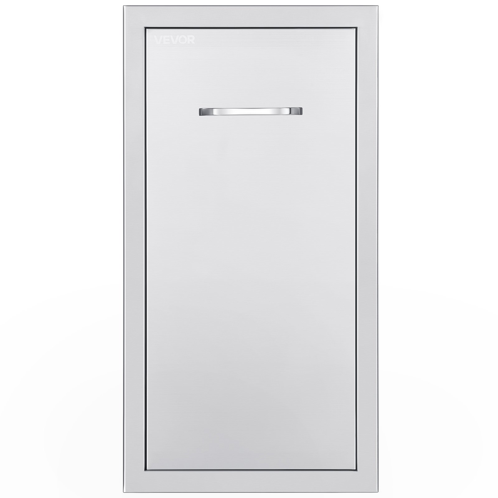 Szuflada na śmieci VEVOR do kuchni zewnętrznych z grillem, 344 x 498 x 655 mm (szer. x gł. x wys.), do przechowywania wewnątrz, wielofunkcyjne szuflady kuchenne ze stali nierdzewnej na butle z gazem propan-butan, maks. 25 kg (bez koszy na śmieci)