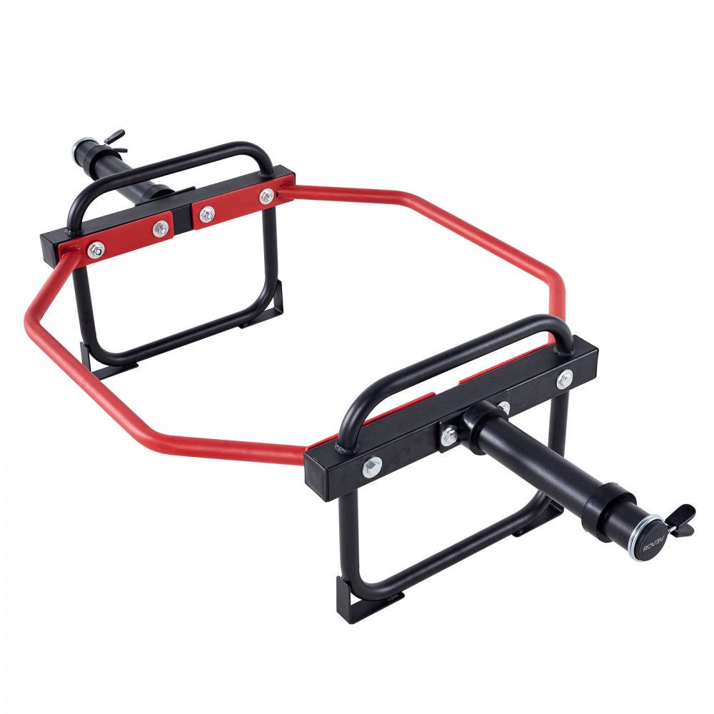 VEVOR Trap Bar, sztanga sześciokątna, 50 mm, udźwig 240 kg, sprzęt do podnoszenia ciężarów i treningu siłowego, siłownia domowa do przysiadów, martwego ciągu i wyciskania sztangi na barki, kolor czerwony