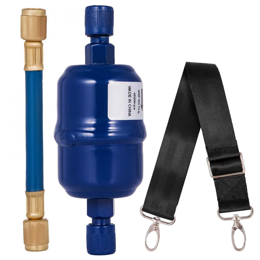 Stacja ssania czynnika chłodniczego VEVOR 220 V Stacja pomp 1/2 HP 1440 U Maszyna do odzyskiwania czynnika chłodniczego