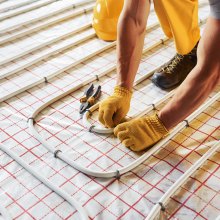 Rura aluminiowa wielowarstwowa VEVOR, rura wielowarstwowa aluminiowa, 25 m, biała, rura PEX, rura wielowarstwowa aluminiowa, rura SN, rura wielowarstwowa, idealna do ogrzewania podłogowego i podłączenia grzejników, rura aluminiowa kompozytowa