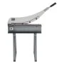 VEVOR Guillotine Shear, 500 mm Bed Width Benchtop Cutter, Manual Hand Plate Shear for Metal Sheet Processing, with Q235 Material, High Precision, Stand, for PCB, Aluminum, Steel, Copper, Plastic