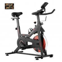 Rower stacjonarny VEVOR rower treningowy Fitness rowerowy wyświetlacz LCD średniej wielkości