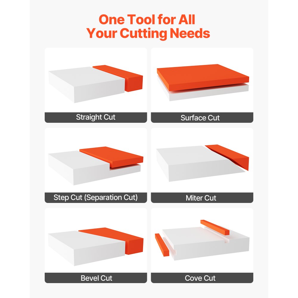 VEVOR Przecinarka do styropianu, 200 W, z 6 drutami grzewczymi niklowo-chromowymi, profesjonalna elektryczna przecinarka o maksymalnej długości cięcia 1150 mm do pianki, gąbki i płyt KT