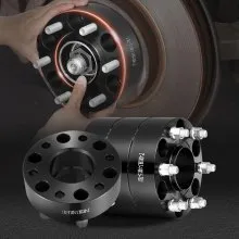 VEVOR 2 cale 6 x 5,5 cala Dystanse kół Adapter koła 6 końcówek kutych