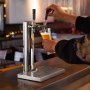 Zestaw VEVOR Kegerator Tower, zestaw do konwersji piwa z dwoma kranami, stalowy dystrybutor piwa z podwójnym manometrem W21.8 i łącznikiem beczkowym A-System, tacka ociekowa na piwo na domowe imprezy